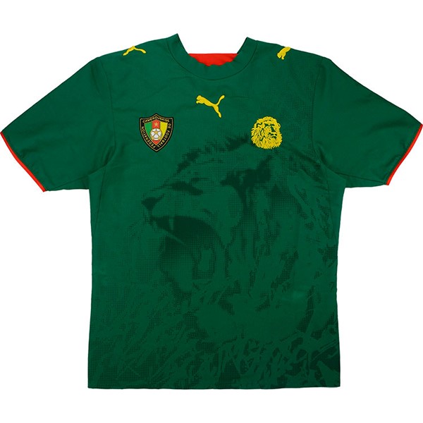 Tailandia Camiseta Camerún 1st Retro 2006 Verde